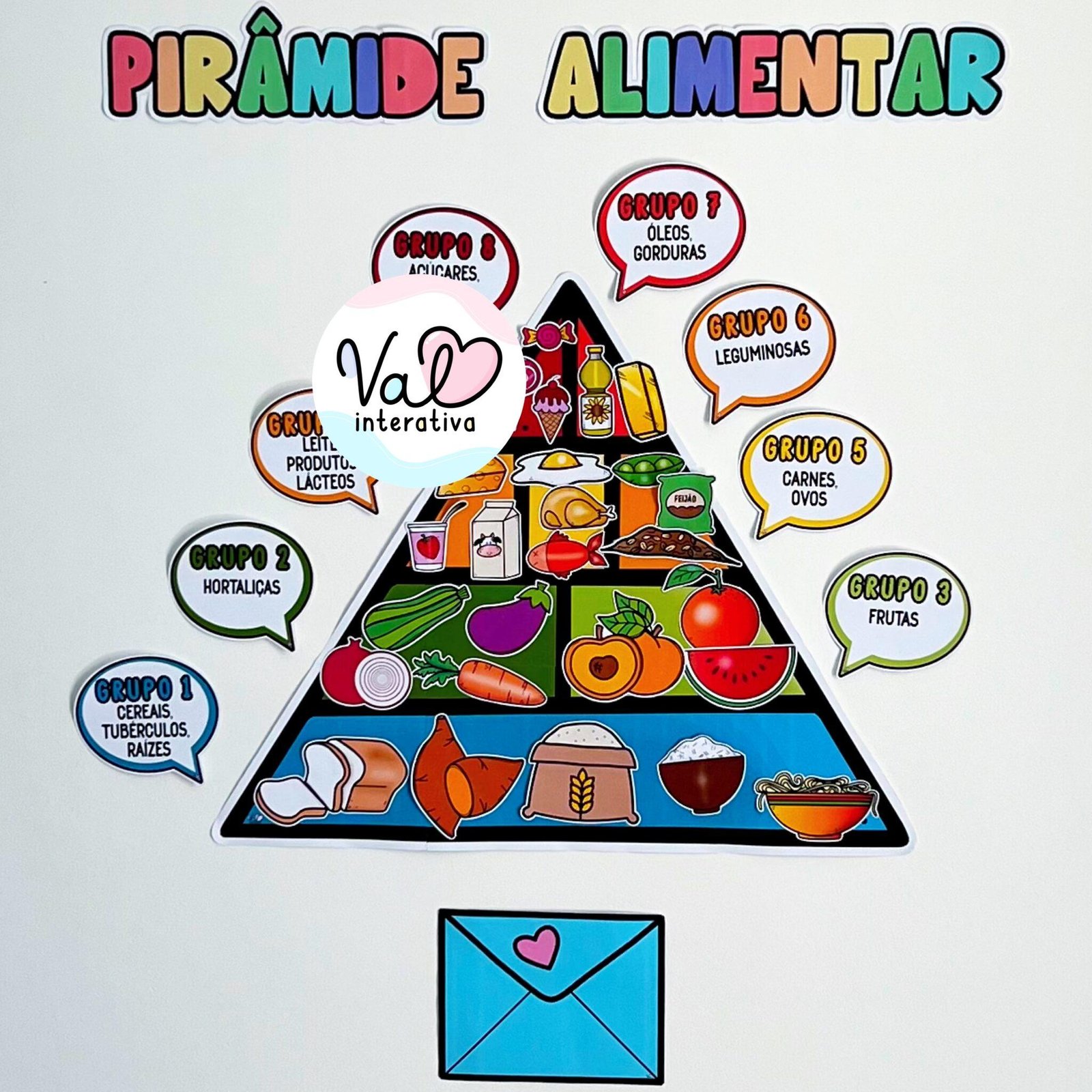 Atividade Pirâmide Alimentar Val Interativa 6375